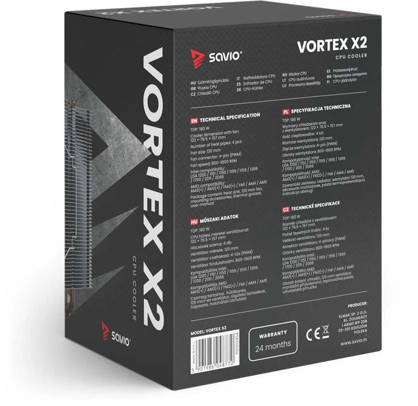 Savio Vortex X2
