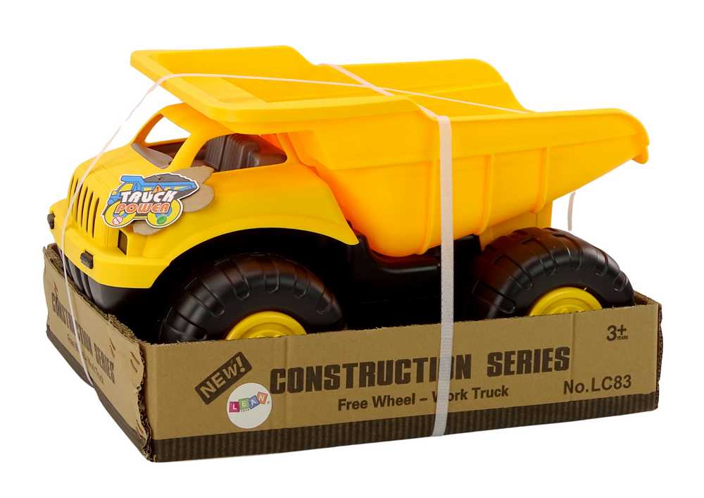 Savivartis Lean Toys Dump Truck Geltona