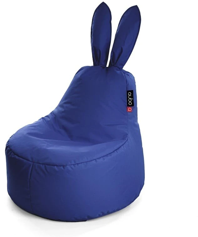 Qubo Sėdmaišis Baby Rabbit POP FIT, Bluebonnet, 80 × 60 × 78 cm