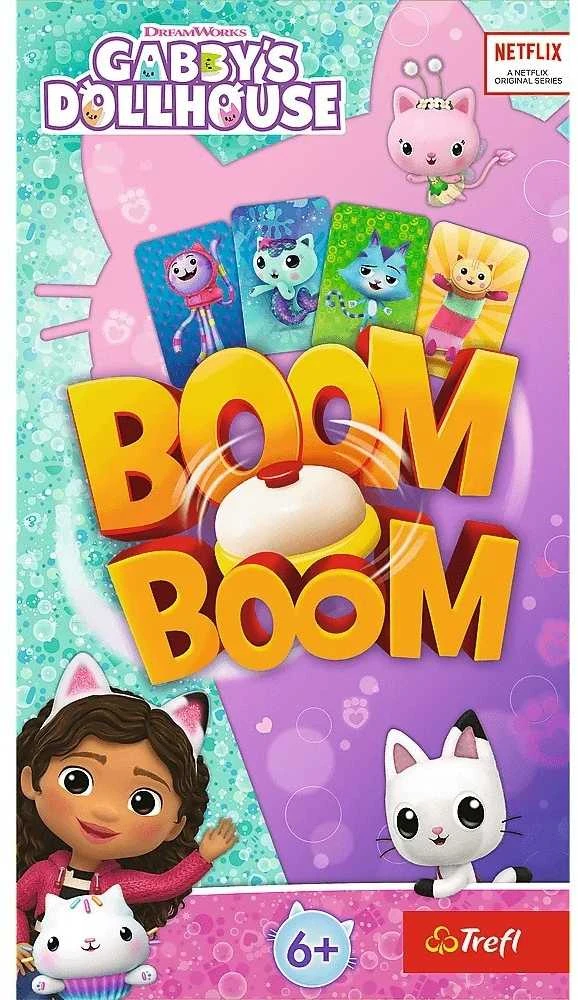 Trefl Šeimos žaidimas Boom Boom Gabi Katinėlių Namelis