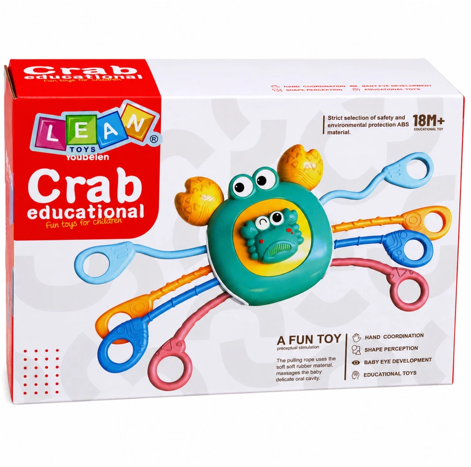 Lean Toys Sensorinis žaislas mėlynas