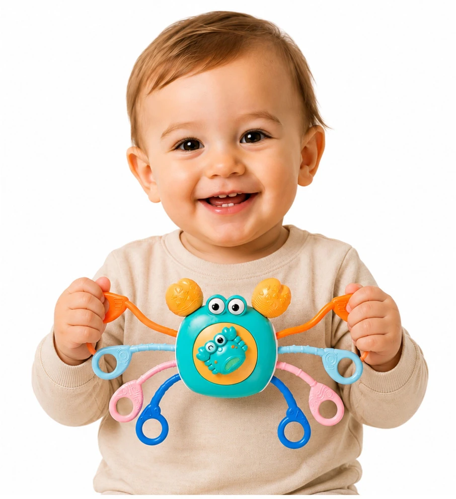 Lean Toys Sensorinis žaislas mėlynas