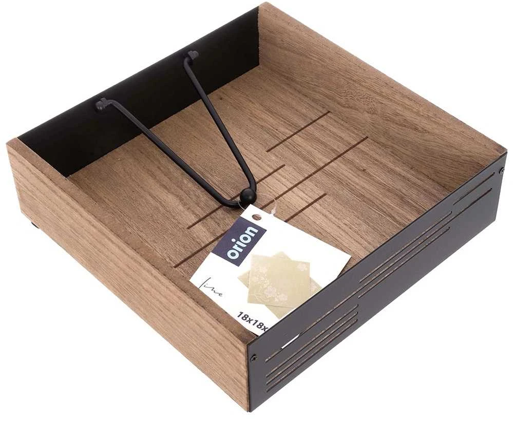 Nava Servetėlių laikiklis su spaustuku 18 × 18 × 5 cm