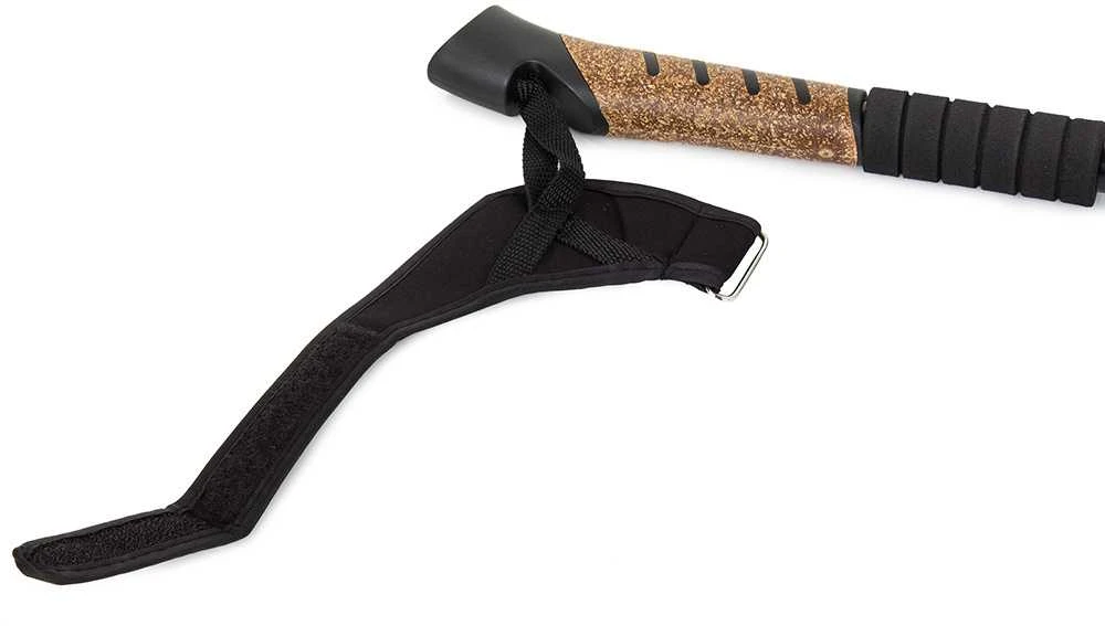 Šiaurietiško ėjimo lazda su kamštine rankena, 65-135 cm