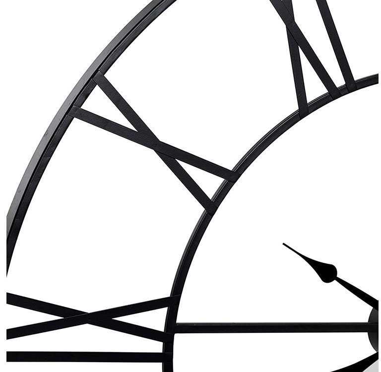 Rome retro vintage loft 3d sieninis laikrodis 60cm