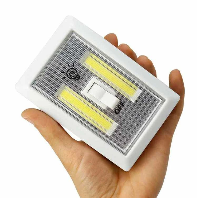 Sieninis šviestuvas Led cob lamp wireless with switch magnet