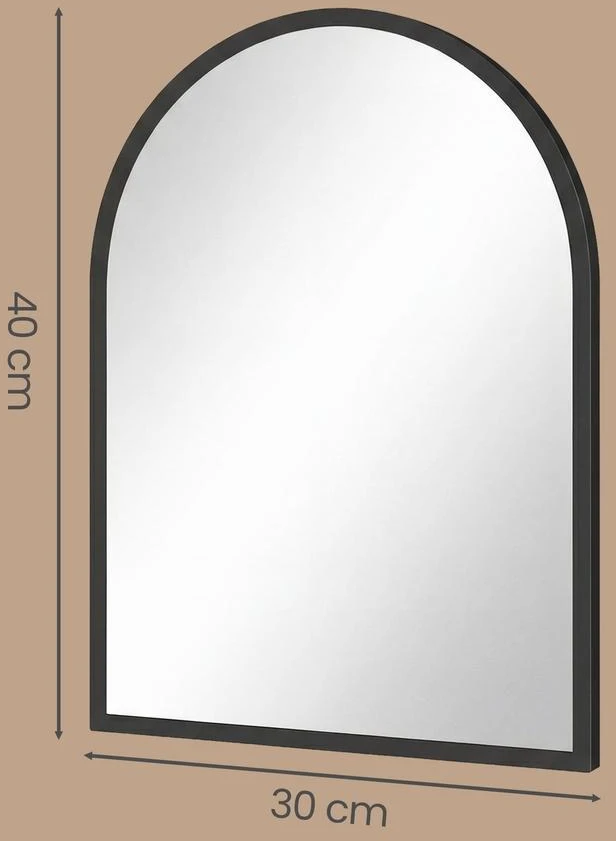 Songmics Sieninis veidrodis 40 x 30 cm