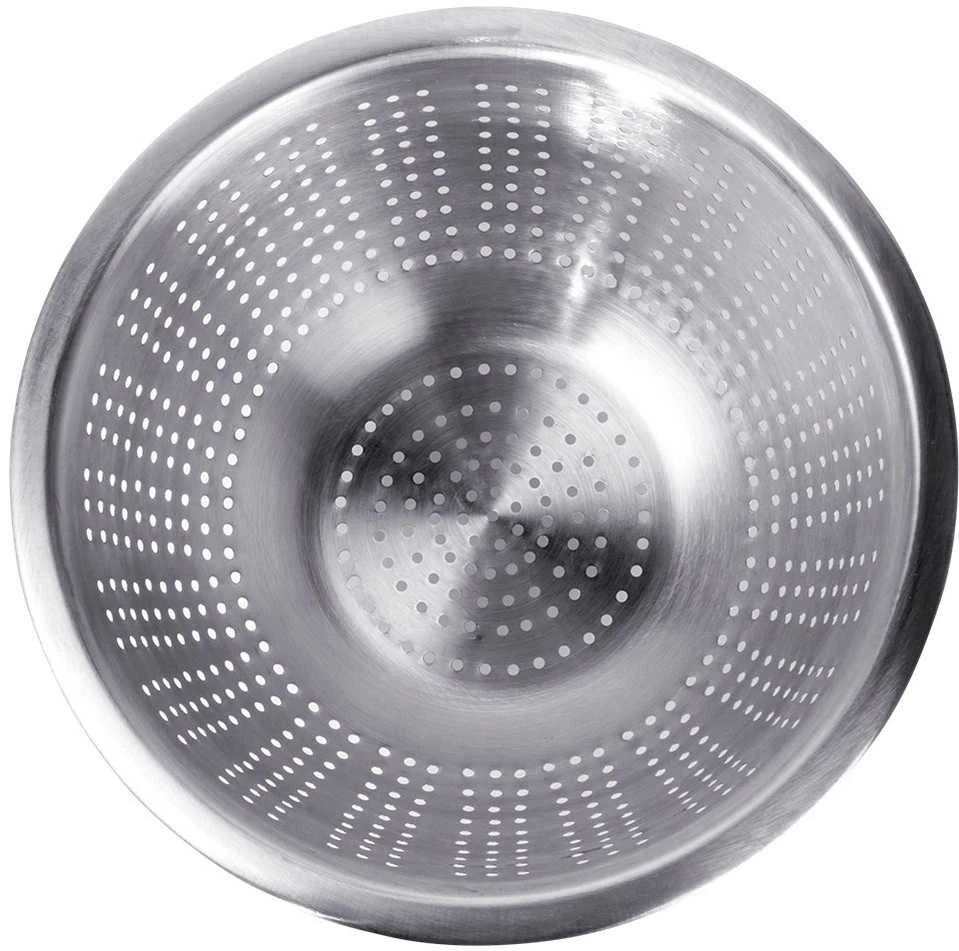 Excellent Houseware Plieninis koštuvas su dubeniu 24 cm