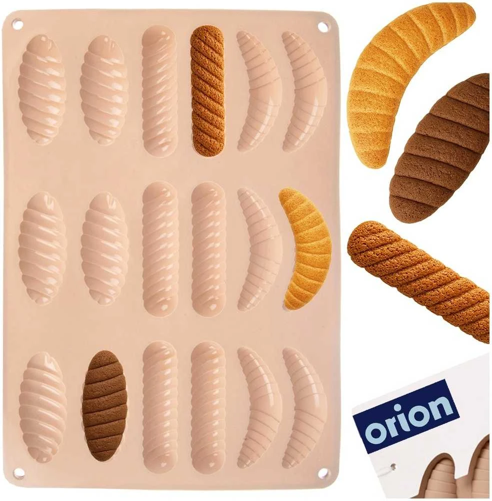 Orion Silikoninė kepimo forma sausainiams 33 x 24,5 x 1 cm