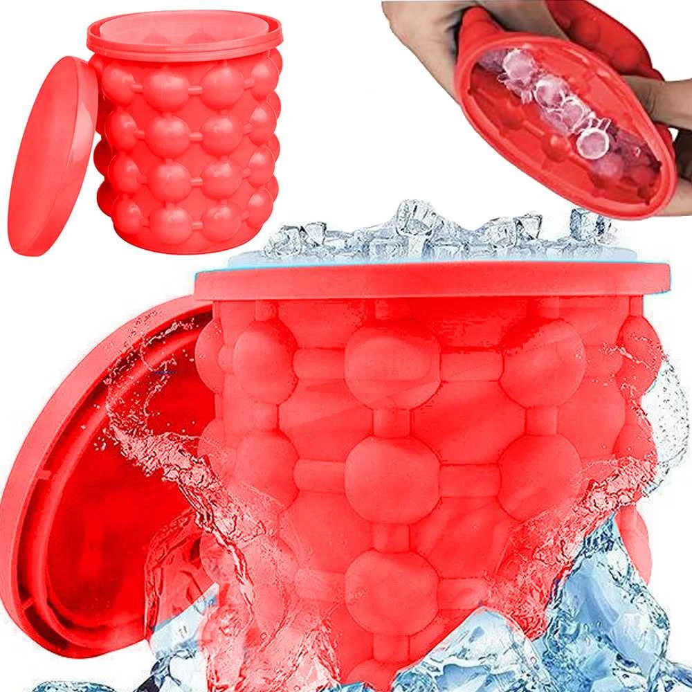 Silikoninė ledo formelė kibirėlis, 14 cm