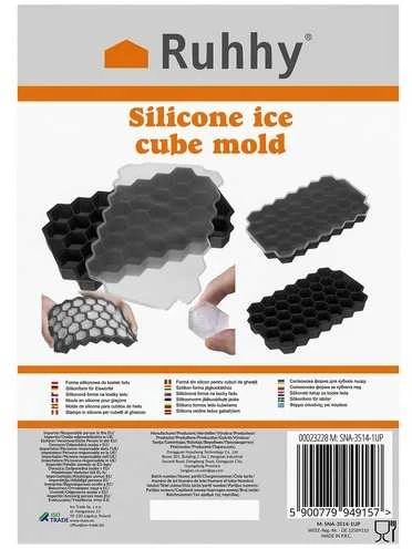 Ruhhy 23228 silikoninė ledo kubelių forma