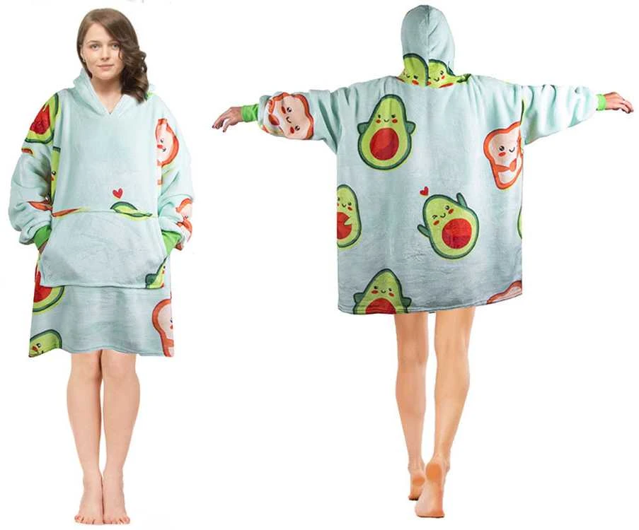 Šiltas oversize pledas