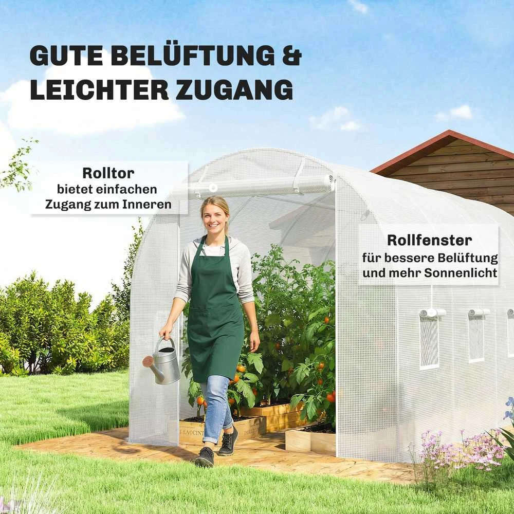Šiltnamio uždangalas 4 x 2 m