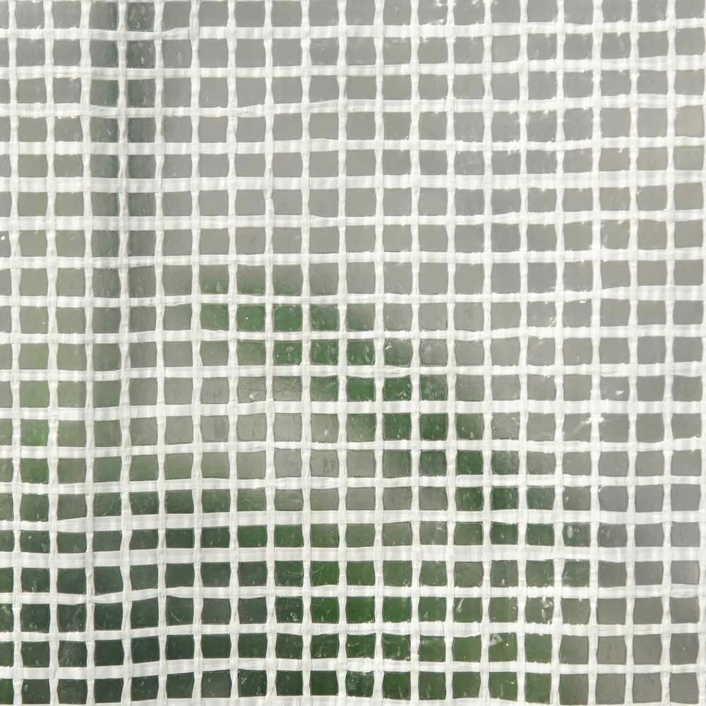 "Outsunny" folijos šiltnamis pomidorų šiltnamis su tinkliniu langu ir susukamomis durimis, apsauga nuo UV spindulių, baltas, 200x100x215cm