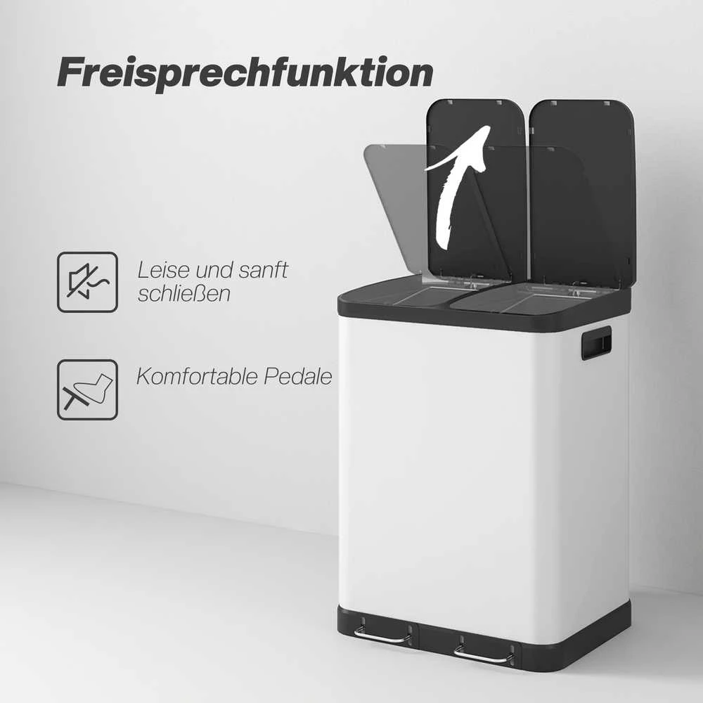 Šiukšliadėžė 2 x 30 l