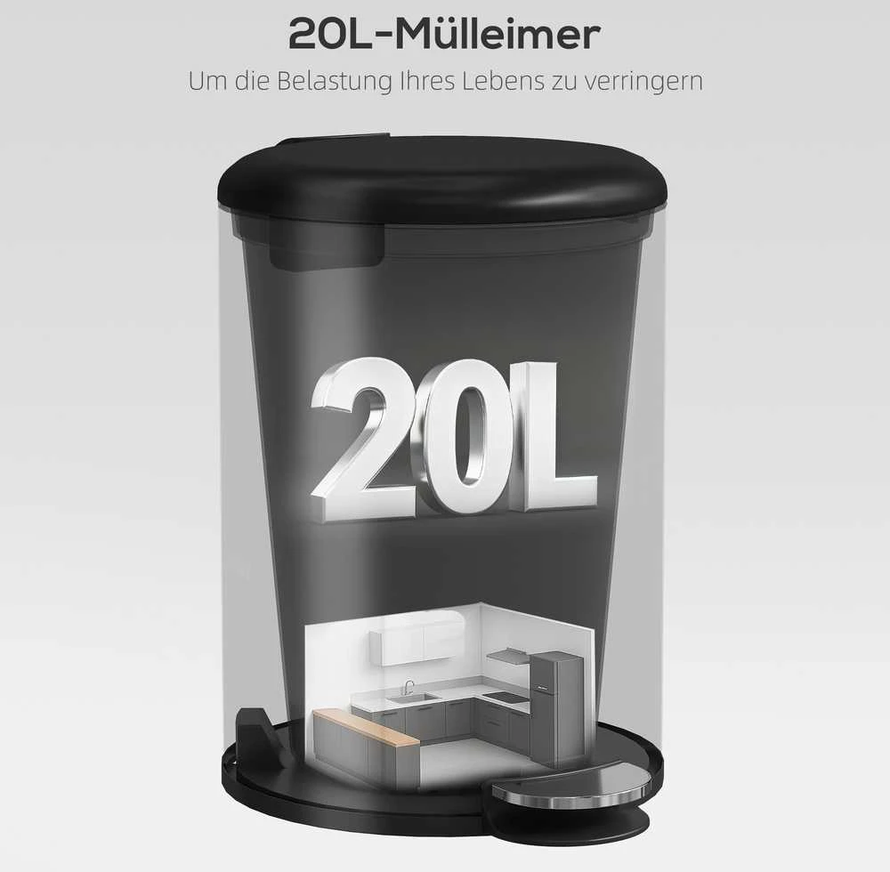 Šiukšliadėžė 20 l