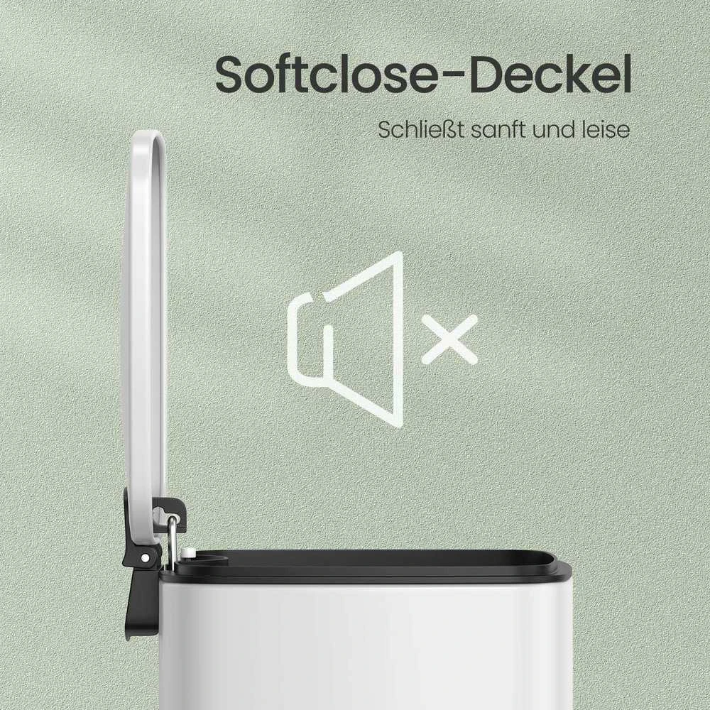 Songmics Šiukšliadėžė 6 l