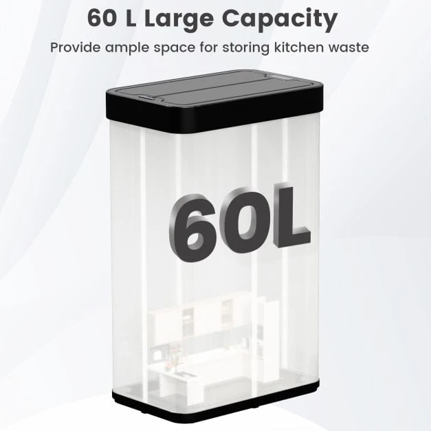 Šiukšliadėžė 60.6 l