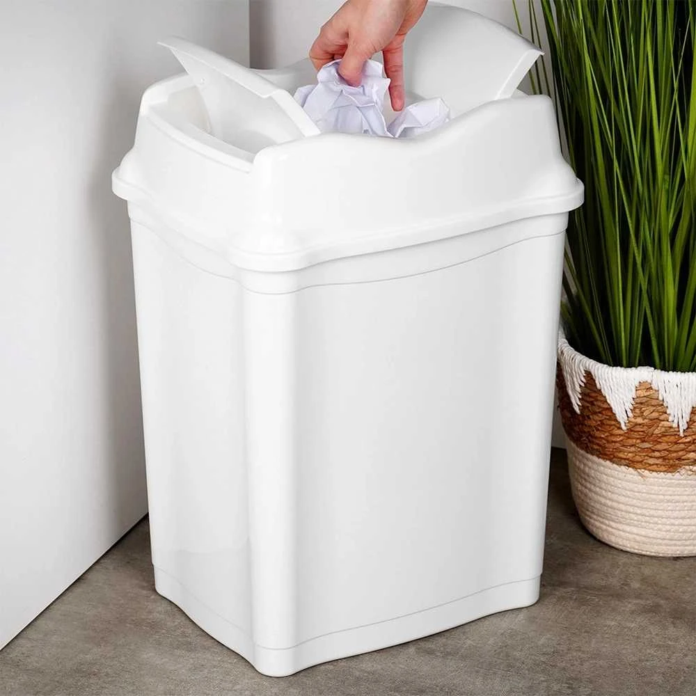 Stefanplast Praktinis atliekų konteineris 28 l - Baltas plastikas