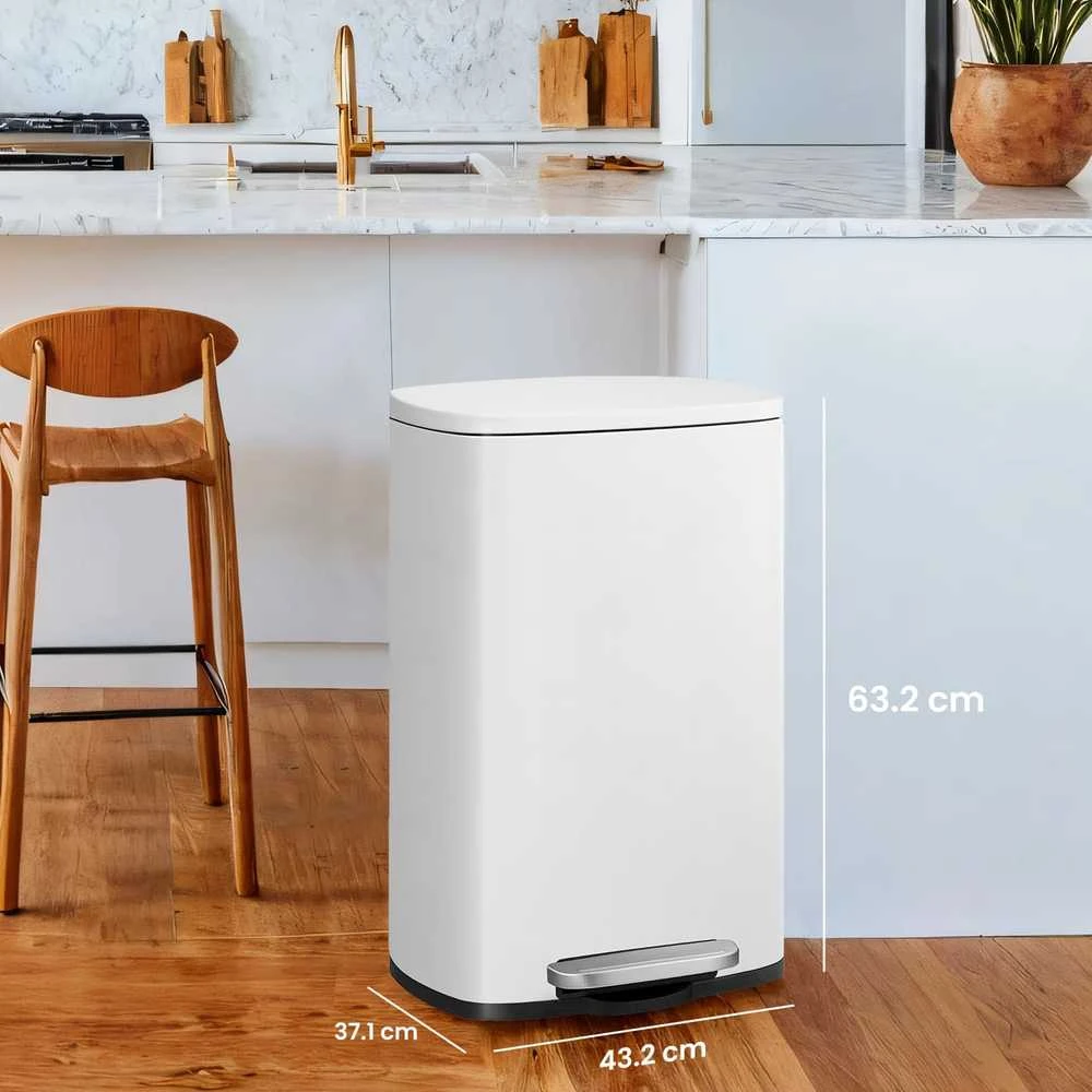 Songmics 50 litrų talpos šiukšliadėžė