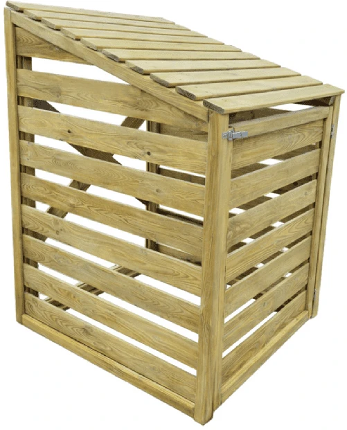 Šiukšlių konteinerio stoginė 240 l konteineriui, 78 x 92 x 122 cm