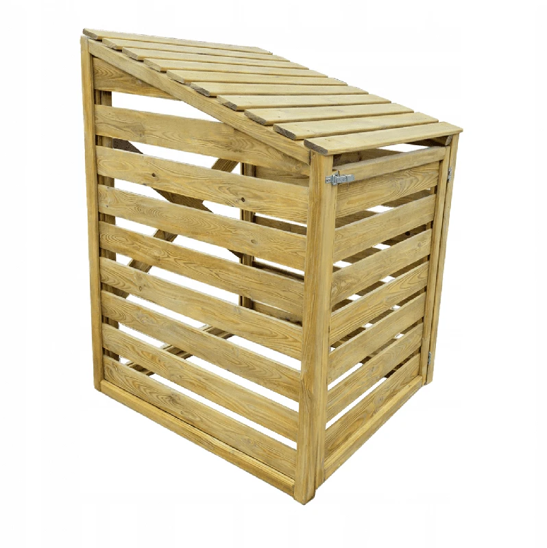 Šiukšlių konteinerio stoginė 240 l konteineriui, 78 x 92 x 122 cm