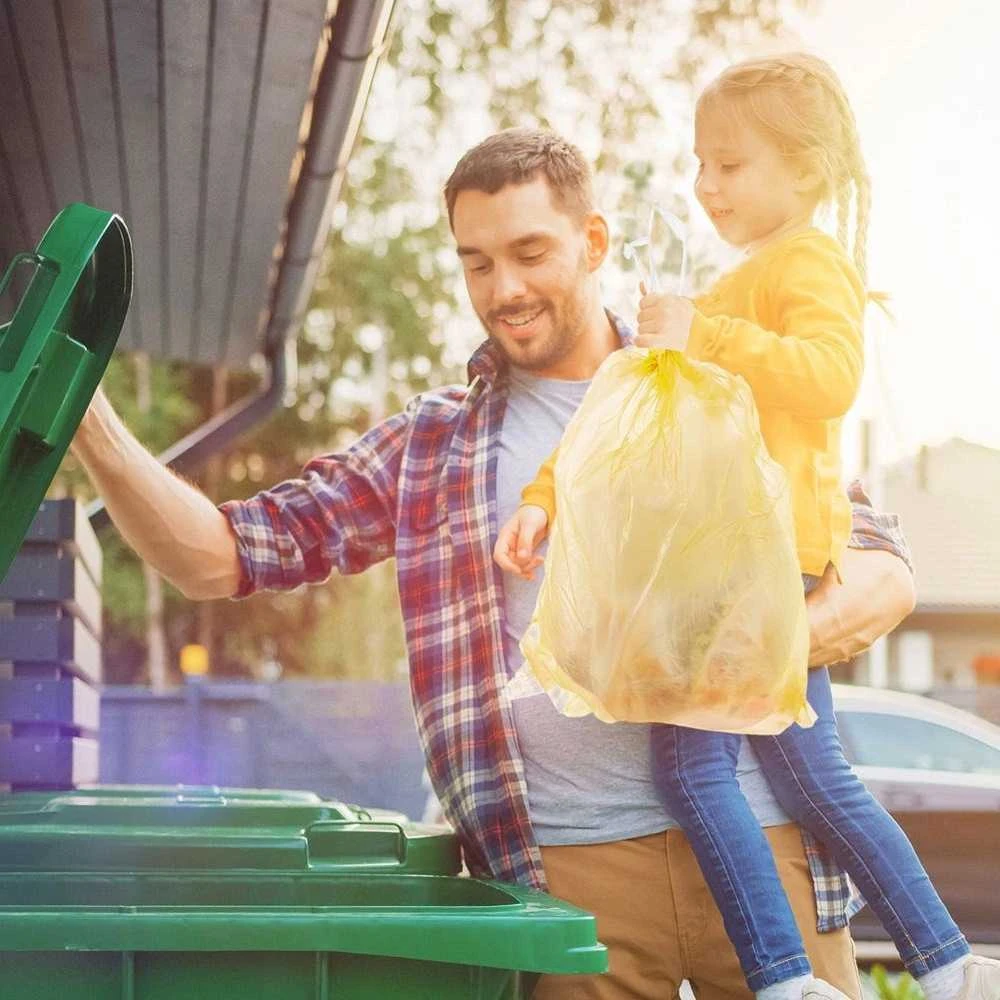 Paclan Orion Atliekų maišai 40 l Citrinų kvapas 10 vnt.