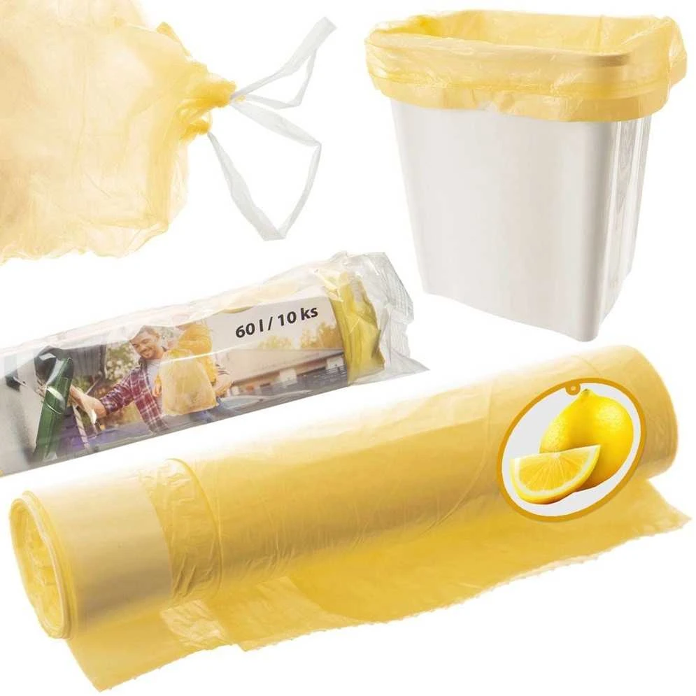 Orion Atliekų maišeliai 60 l su citrinos kvapu 10 vnt.