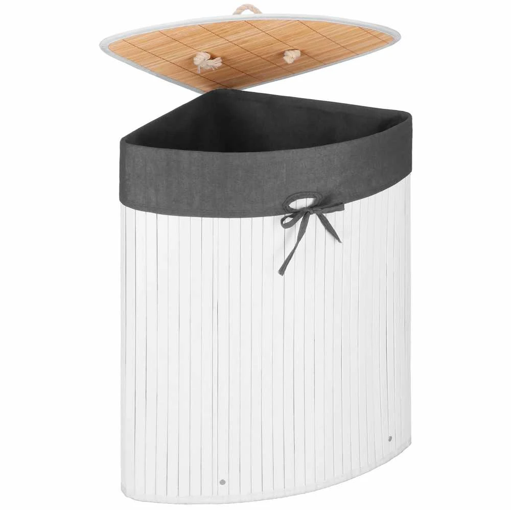 Skalbinių krepšelis Springos 60L kampinis