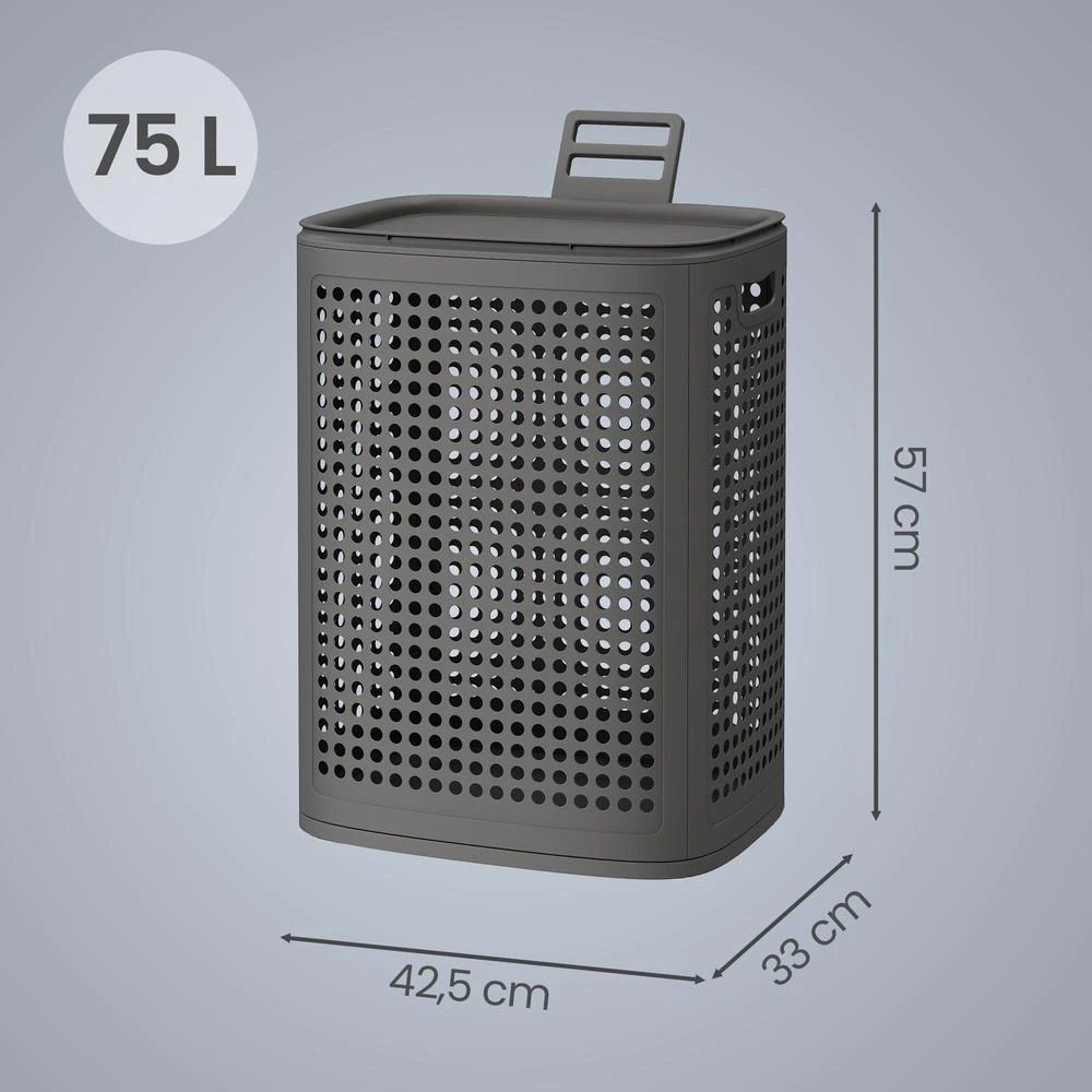 Songmics Skalbinių krepšys 75 l