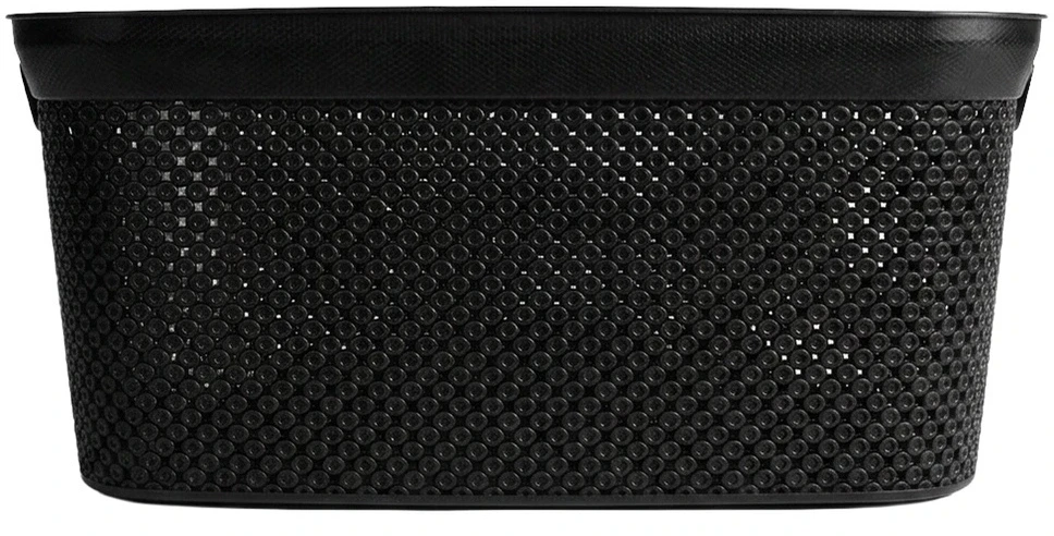 Storage Solutions Skalbinių krepšys, juodas, 54 × 33 × 23,5 cm, 35 l