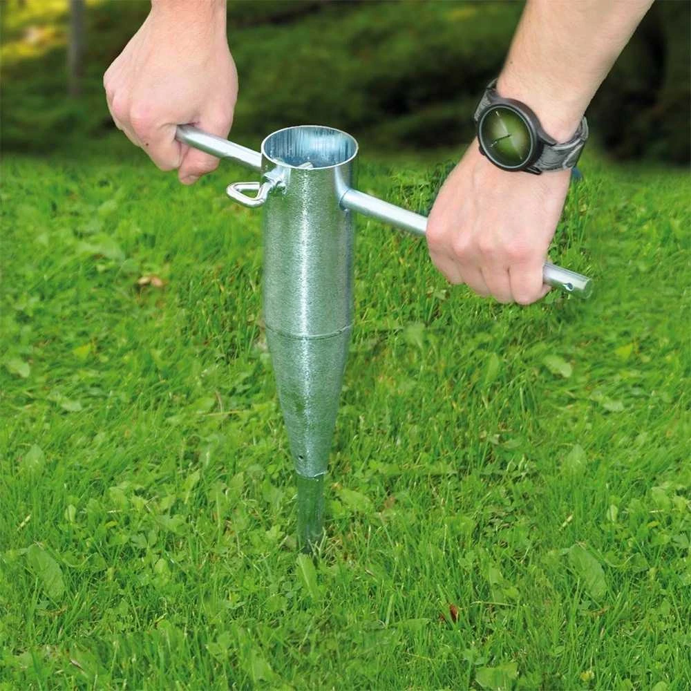 Redcliffs Į žemę įsukamas skėčio stovas metalinas 57 cm