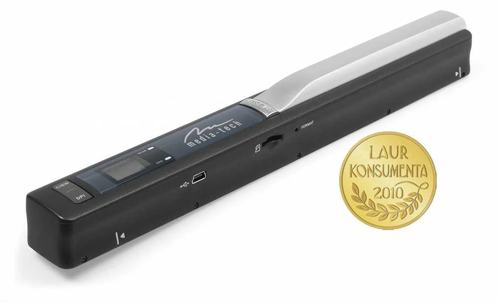 Rankinis spalvotas skeneris Media-Tech SCANLINE MT4090 V3.0 A4 ir mažesniems dokumentams