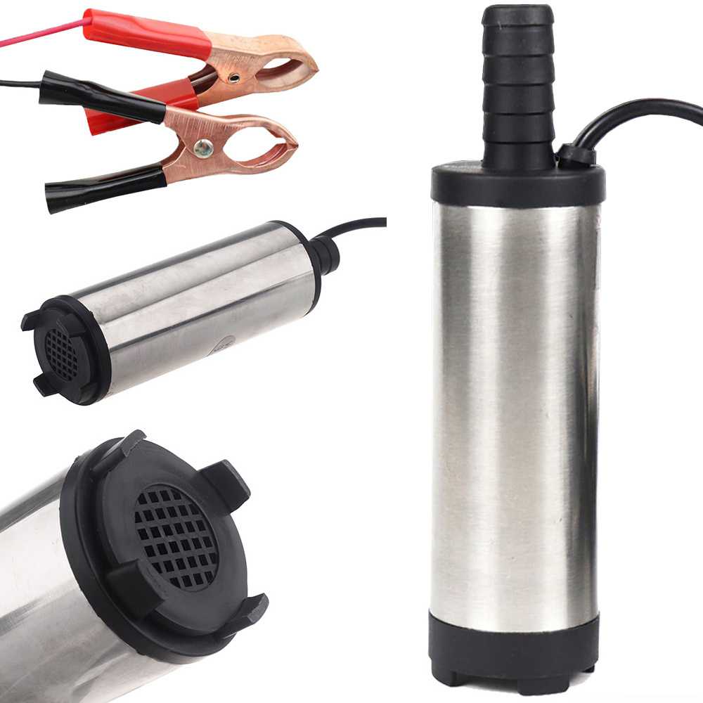 Skysčių pompa 12V, 12 l/min, nerūdijančio plieno