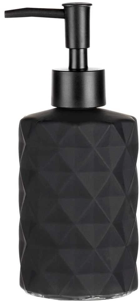 Aptel Vilde Stiklinis muilo dozatorius 330 ml Juodas