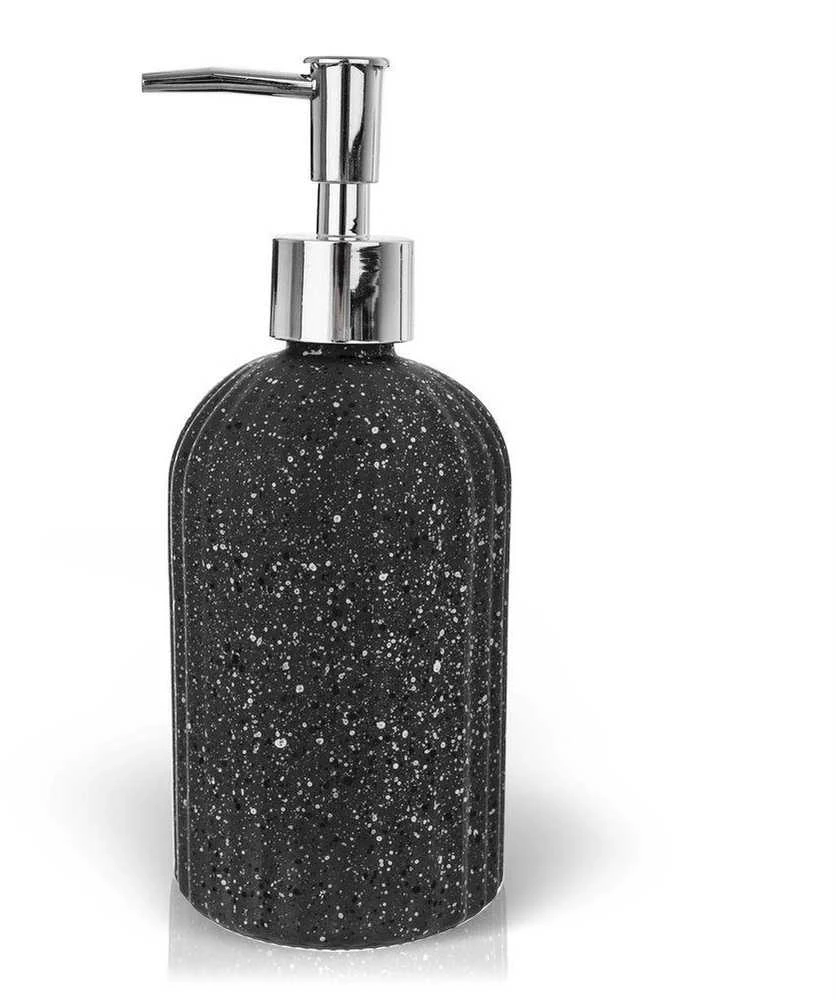 Orion muilo dozatorius stiklinis 450 ml pilkas