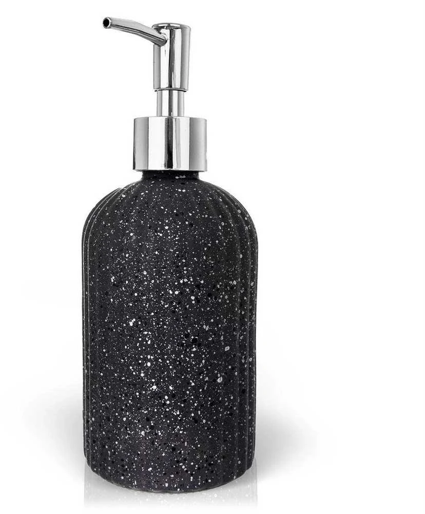Orion muilo dozatorius stiklinis 450 ml pilkas