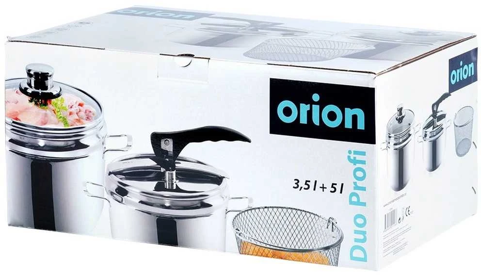 Orion Greitpuodis 3,5+5 l 2 vnt. nerūdijantis plienas