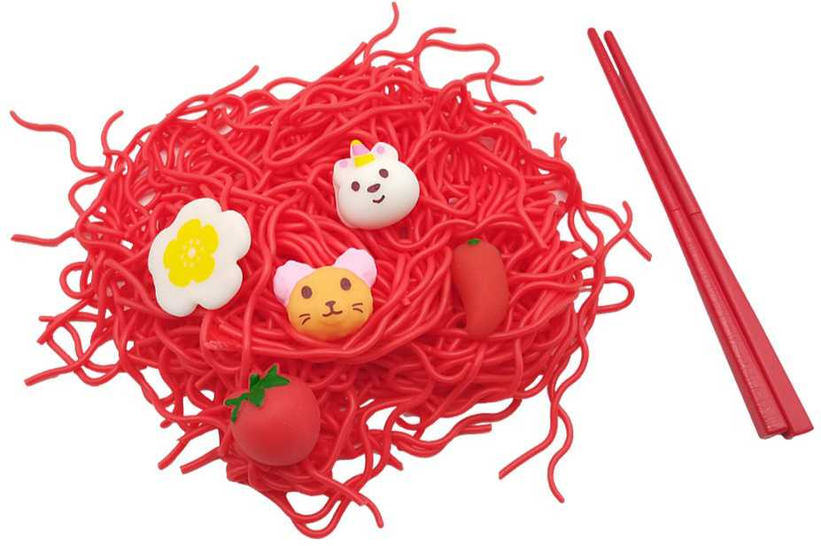 Epee Slime Ramen Makaronų Rinkinys