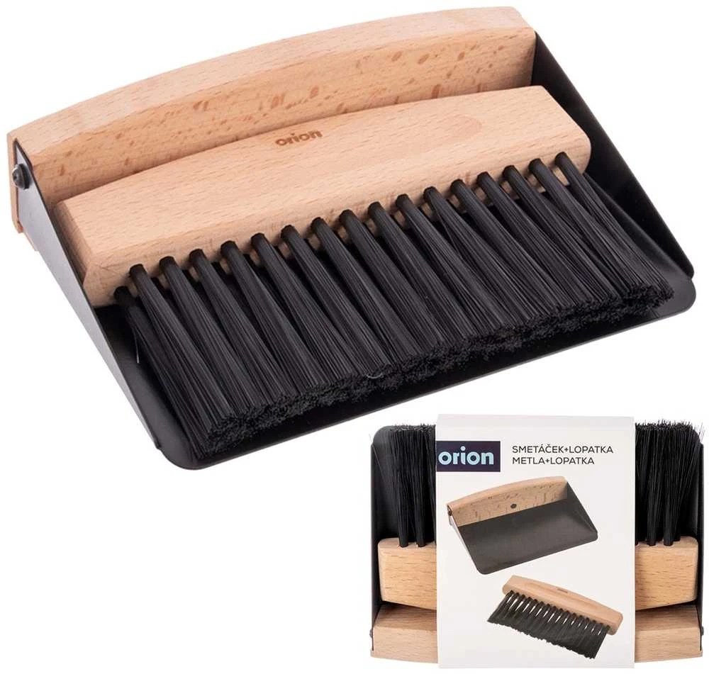 Staples Orion Mini šluota ir semtuvas - metalinis, kompaktiškas sprendimas