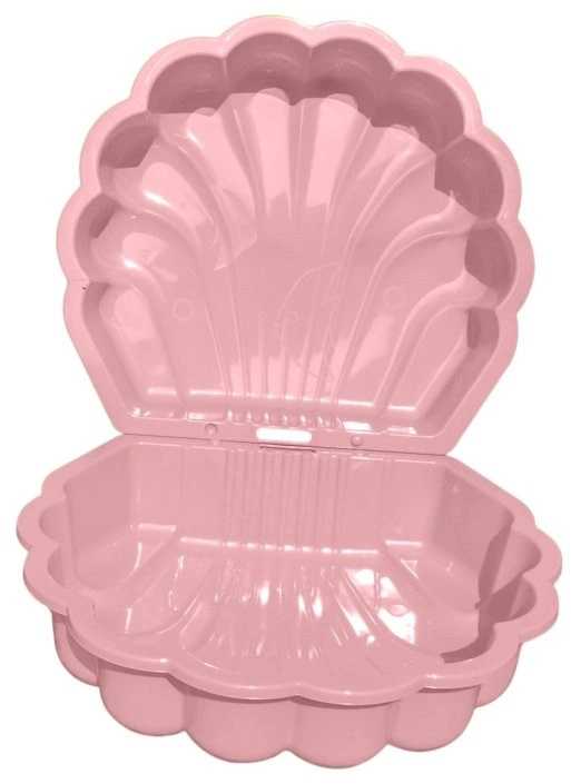 3Toyms Smėlio dėžė Shell Twins double 2in1 174x79x20cm rožinis