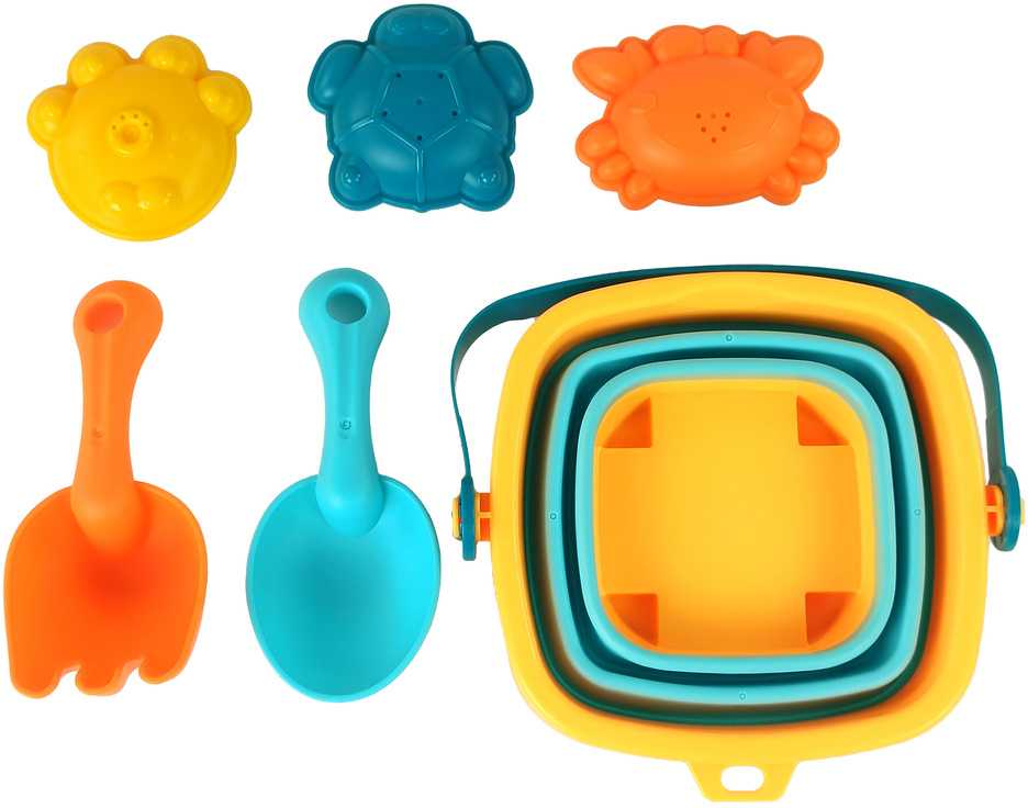 Smėlio žaislų rinkinys Lean Toys, 5d.