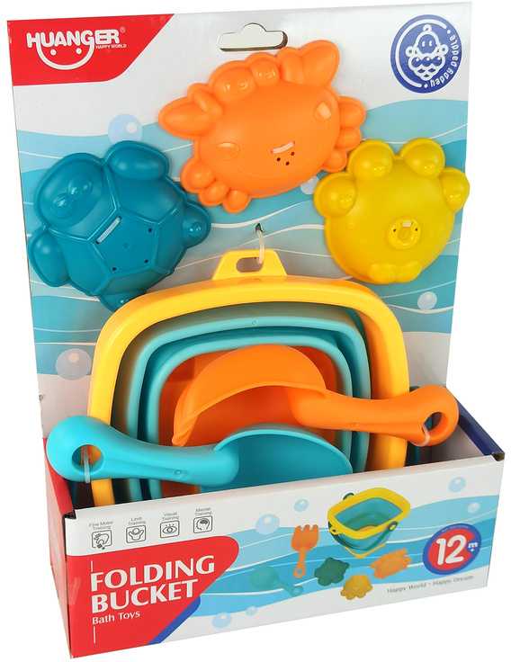 Smėlio žaislų rinkinys Lean Toys, 5d.