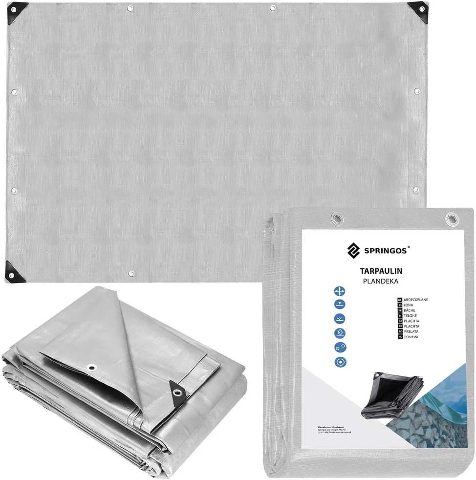 Springos Sodo brezentas 6 × 8 m