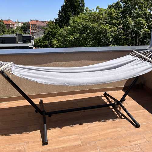 Frame Sodo hamakas 200x150cm Gardlov su rėmeliu 25466