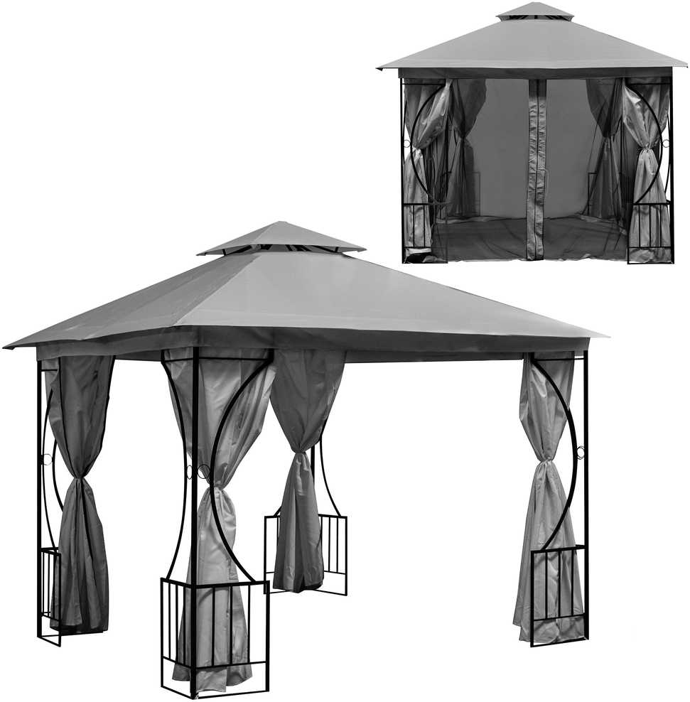 MultiGarden Sodo palapinė su tinkleliu nuo uodų 3 x 3m