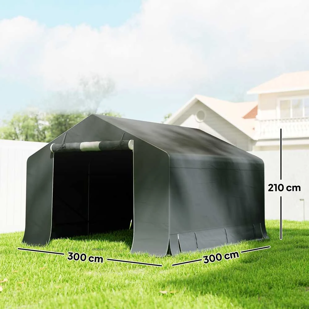 Sodo sandėliukas 3 × 3 m