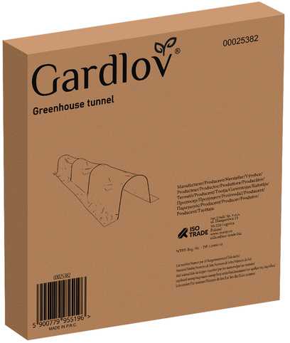 Garden greenhouse - Gardlov tunnel 25382