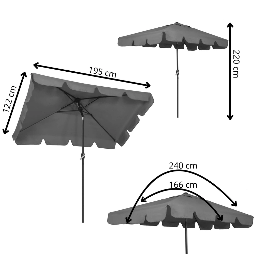 Springos Sodo skėtis 240 cm
