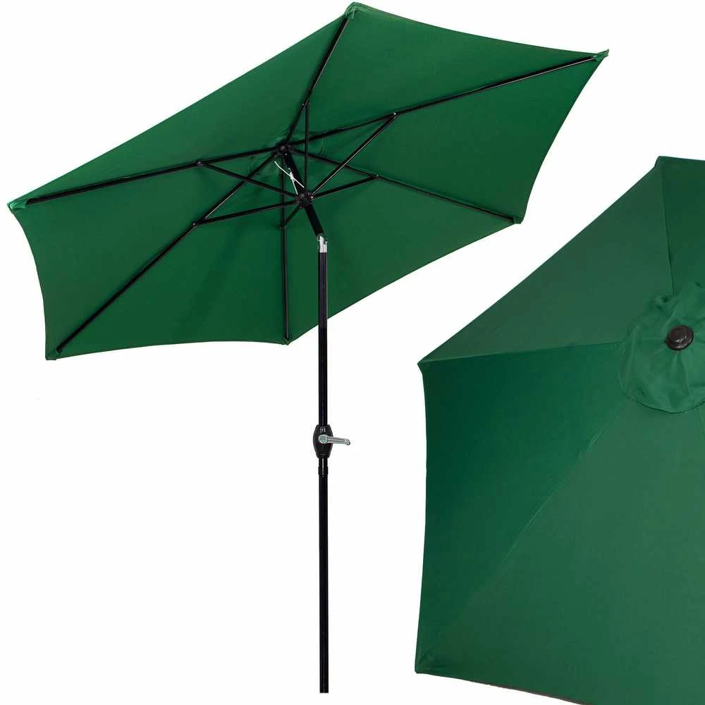 Sodo skėtis Springos GU0033 250 cm tamsiai žalias